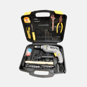 Camel 13mm 850W Impact Drill Machine With Reversible Function + 100+ Drilling Accessories