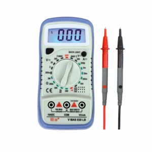 V MAS 830 LB Digital multimeter 600V DC AC 10A DC